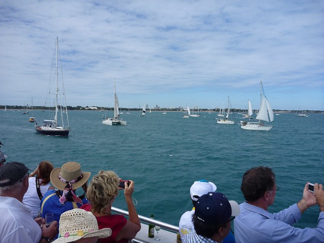 Sail Indonesia - saying farewell to the participants © SW